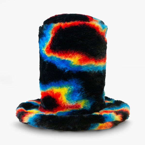 Space Radiate Fur Top Hat