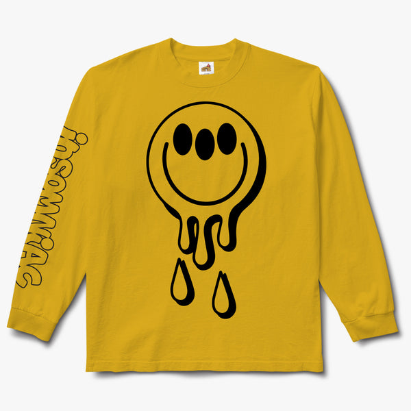 Melted Smiley L/S Tee