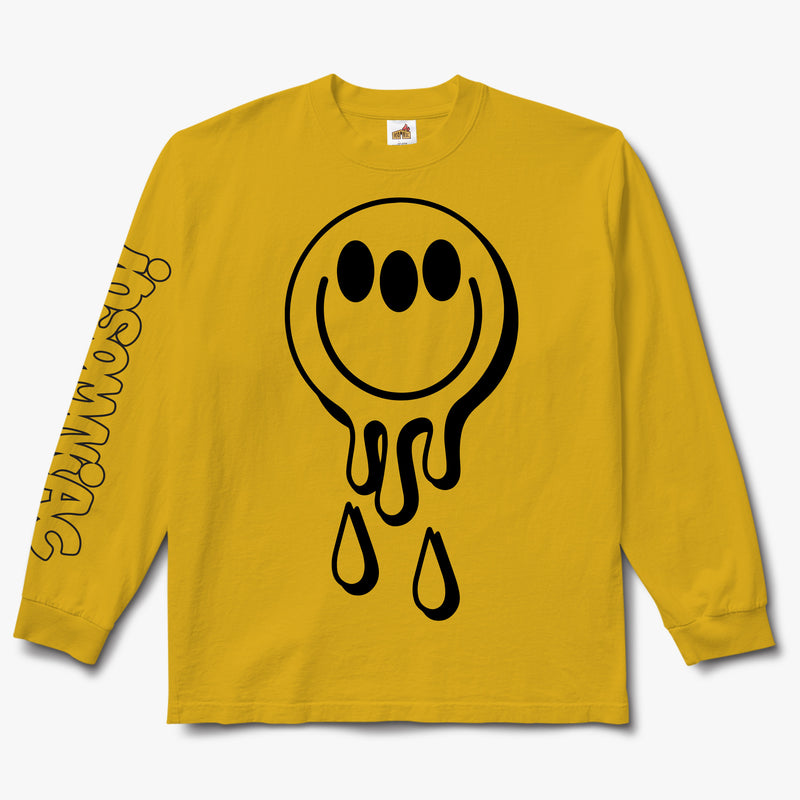 Melted Smiley L/S Tee